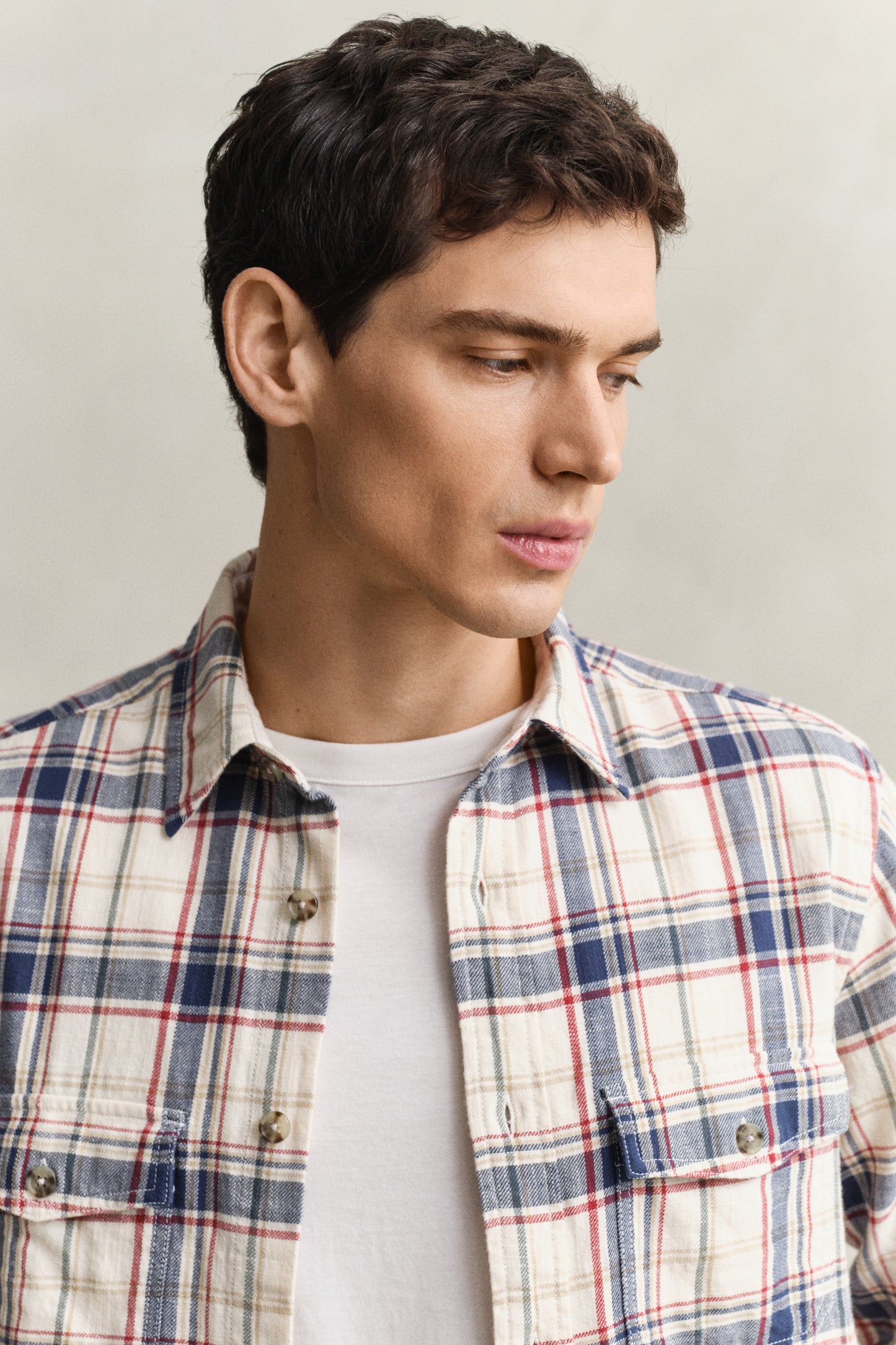 Regular Twill Patch Pocket Shirt