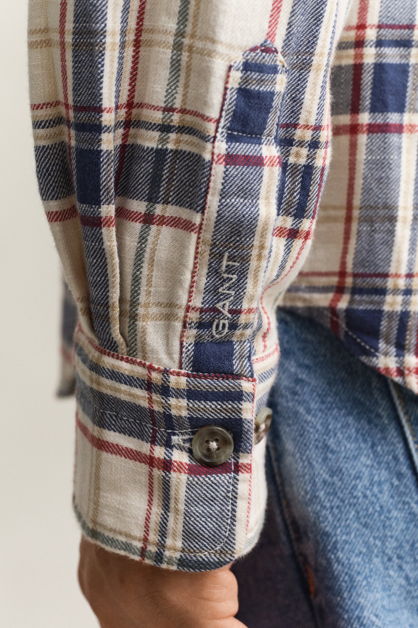 Regular Twill Patch Pocket Shirt