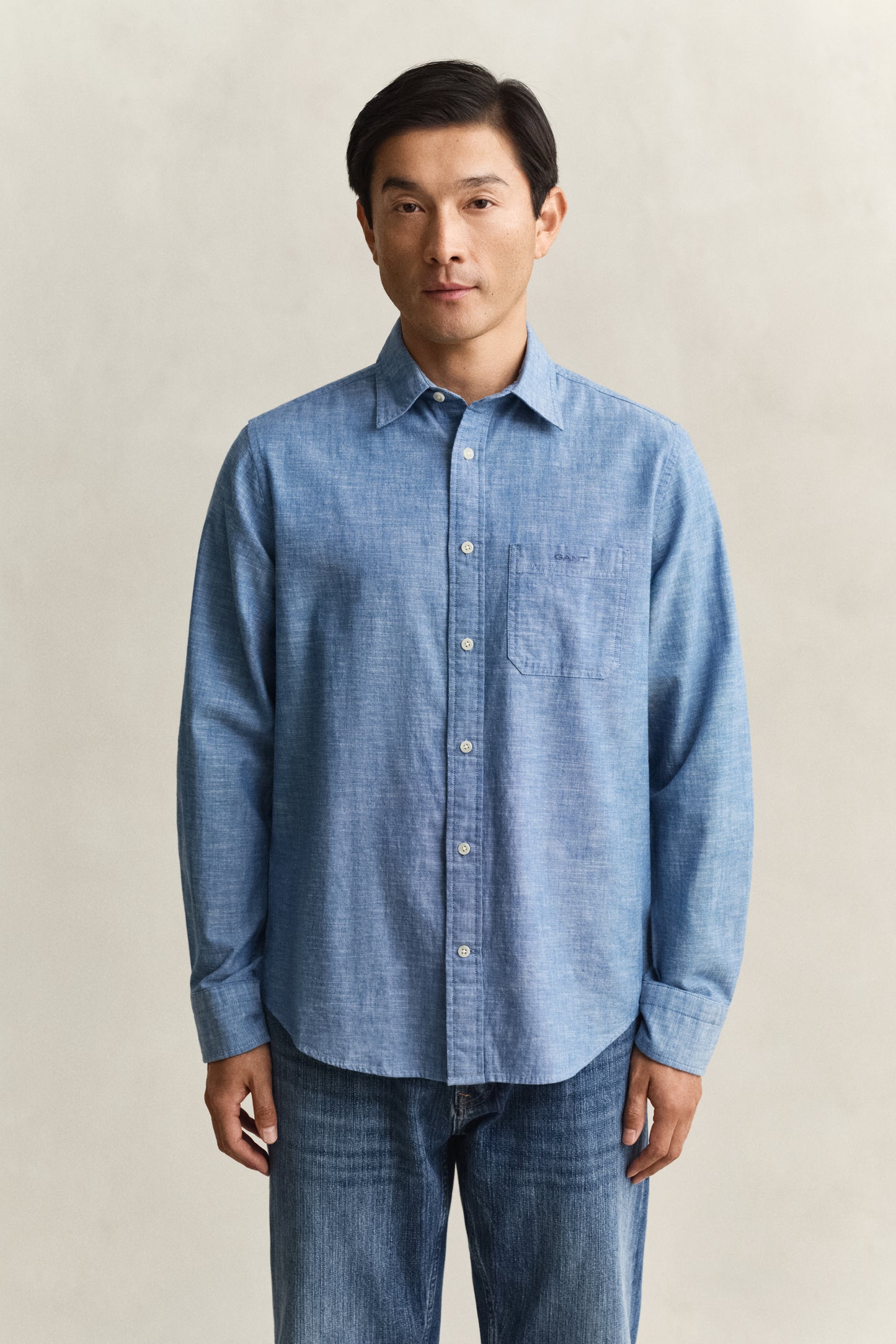 Regular Chambray Shirt