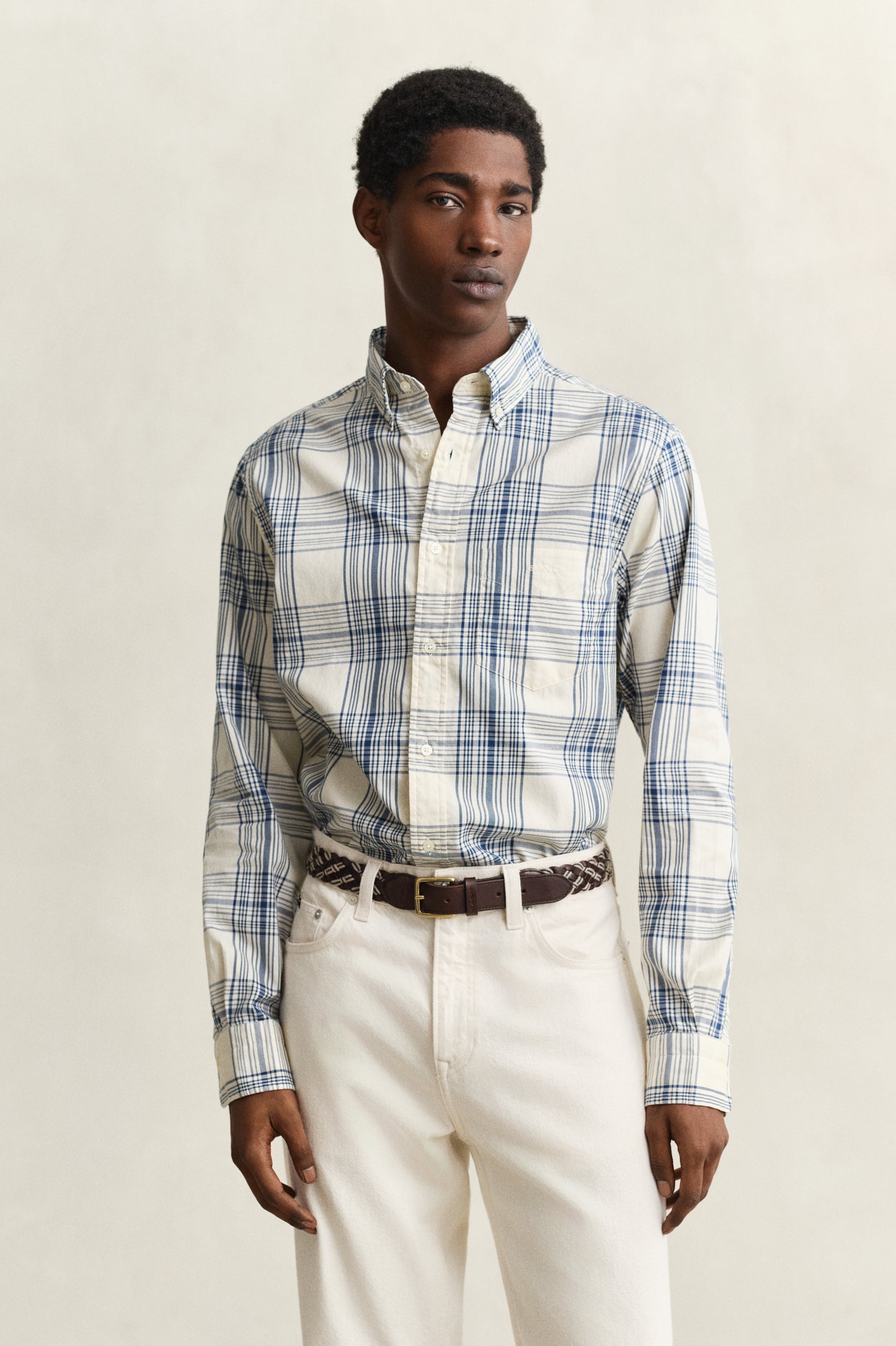 Regular Dreamy Oxford Check Shirt