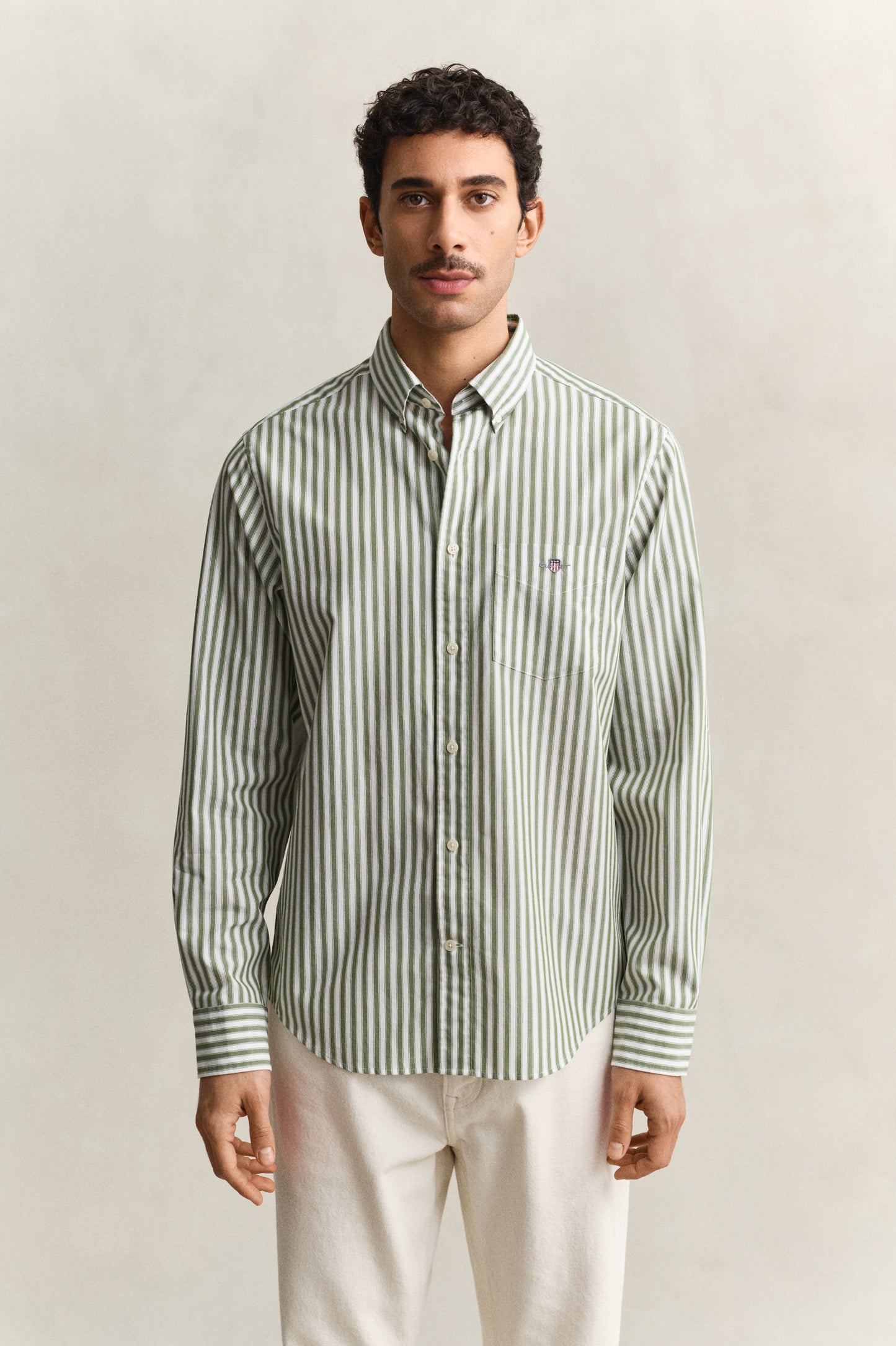 Regular Classic Poplin Stripe Shirt