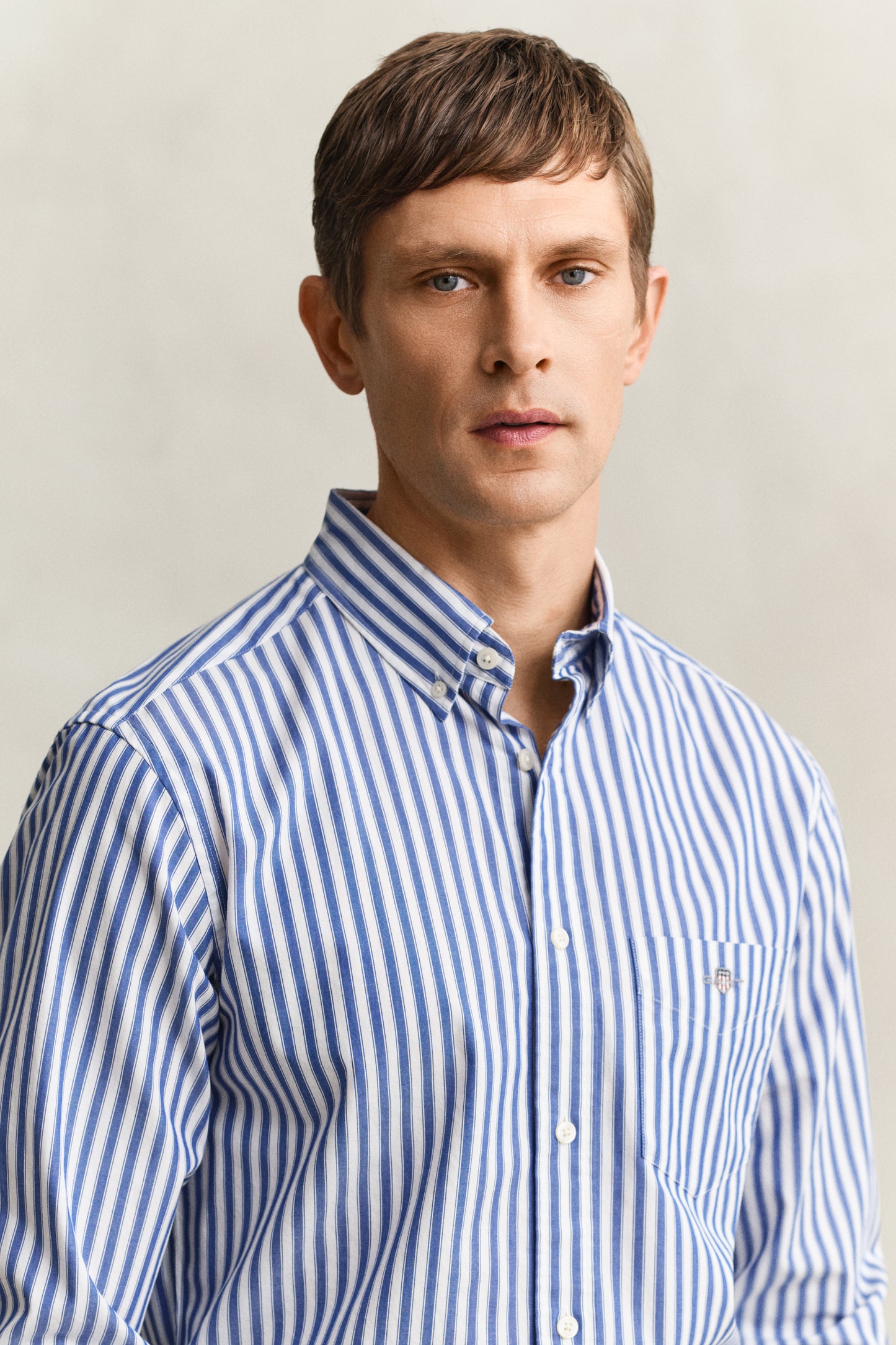 Regular Classic Poplin Stripe Shirt