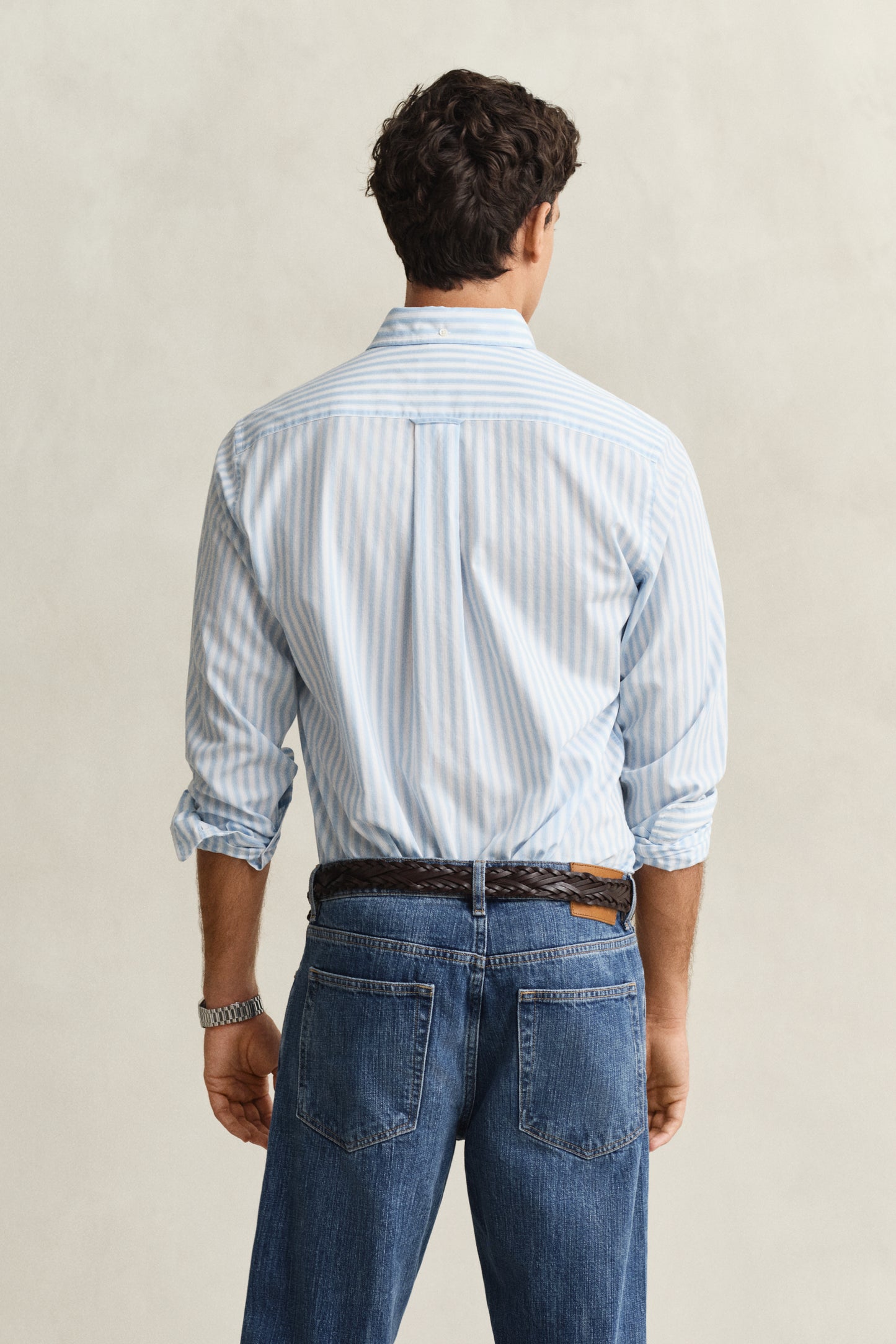 Regular Classic Poplin Stripe Shirt