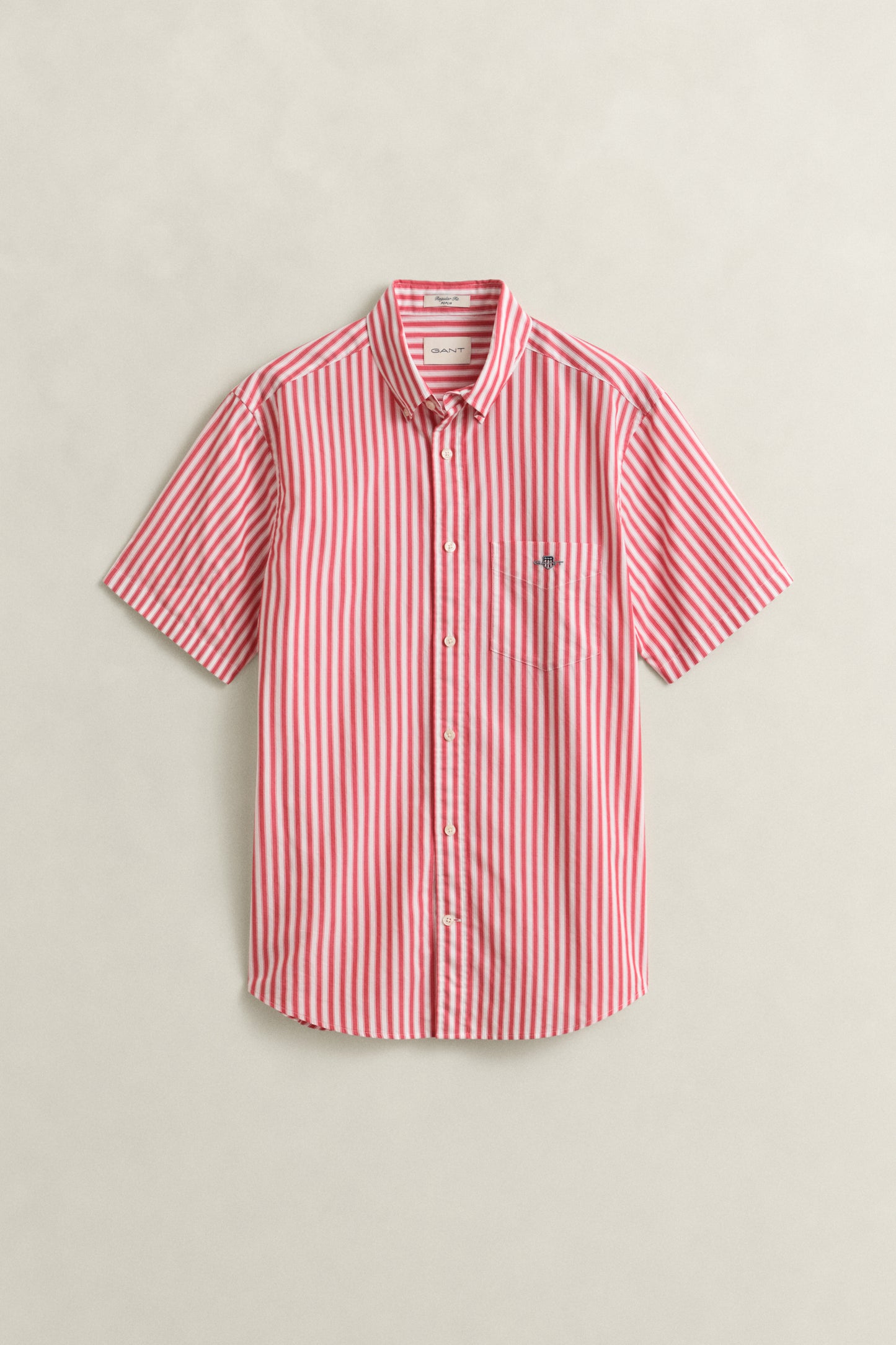 Regular Classic Poplin Stripe SS Shirt