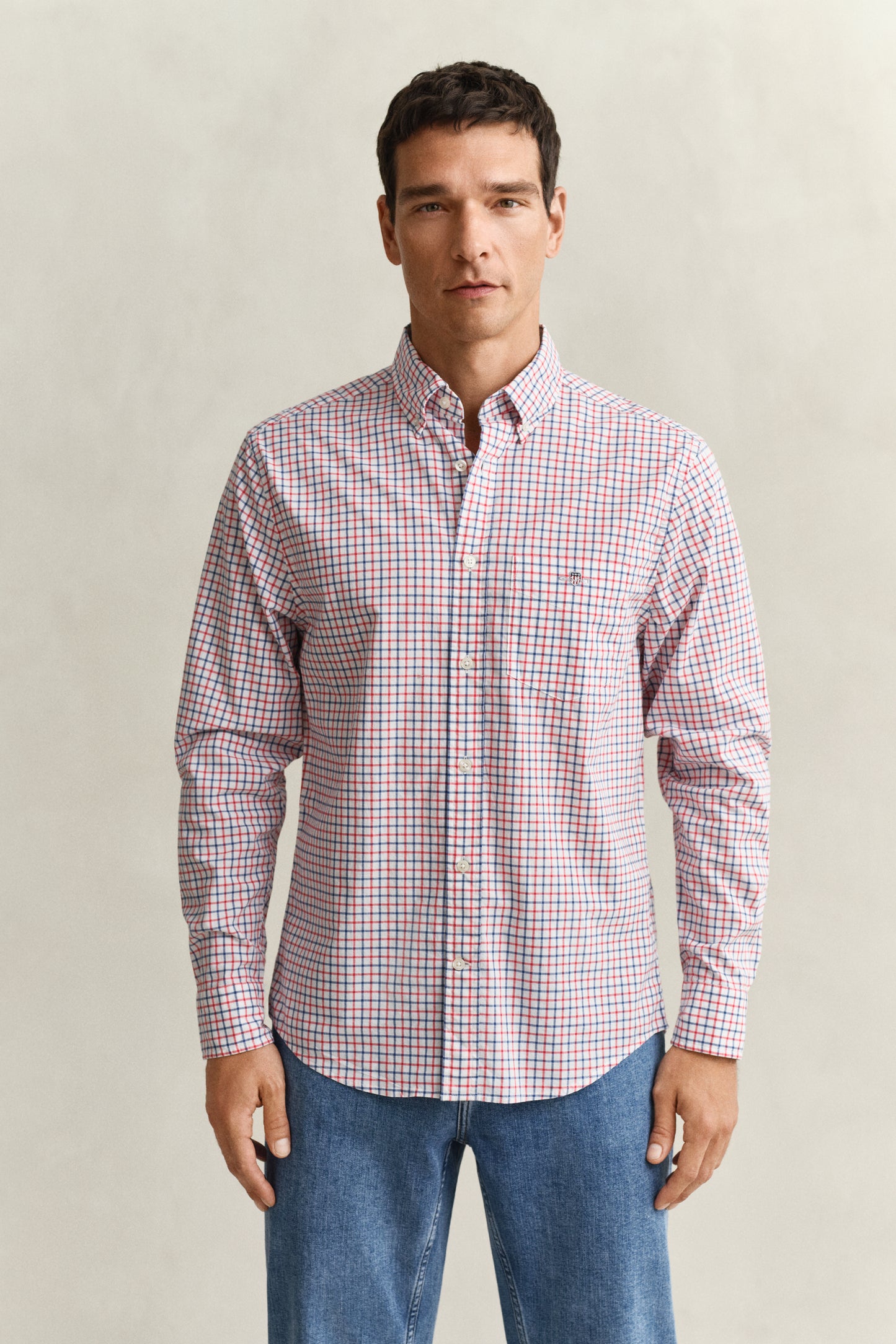 Regular Classic Poplin Check