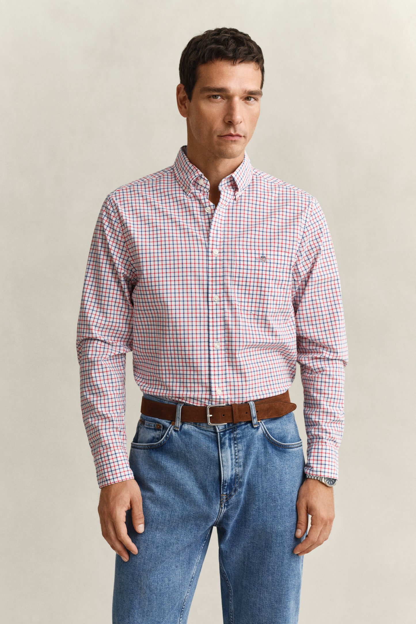 Regular Classic Poplin Check