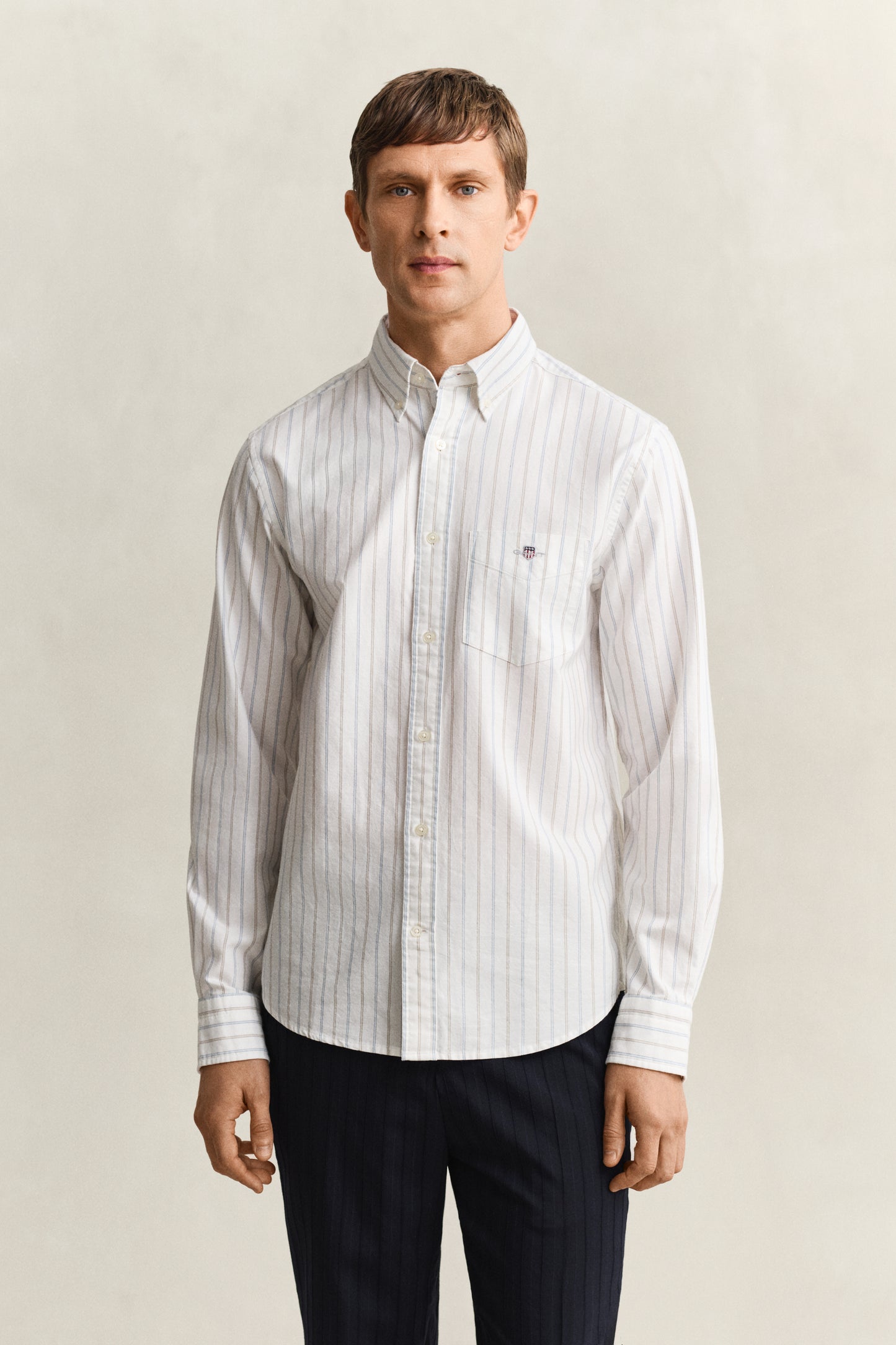 Regular Classic Oxford Stripe Shirt