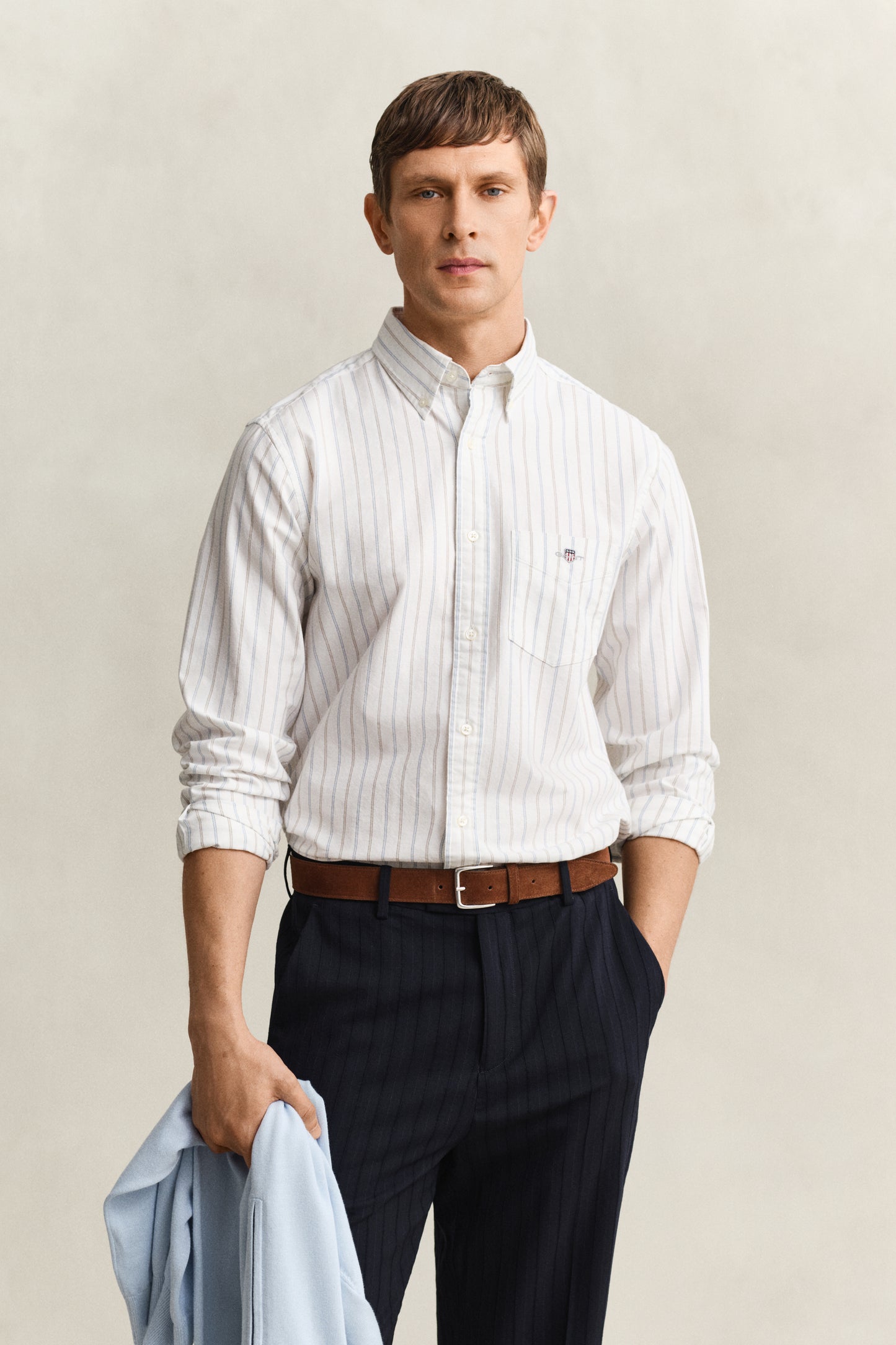 Regular Classic Oxford Stripe Shirt