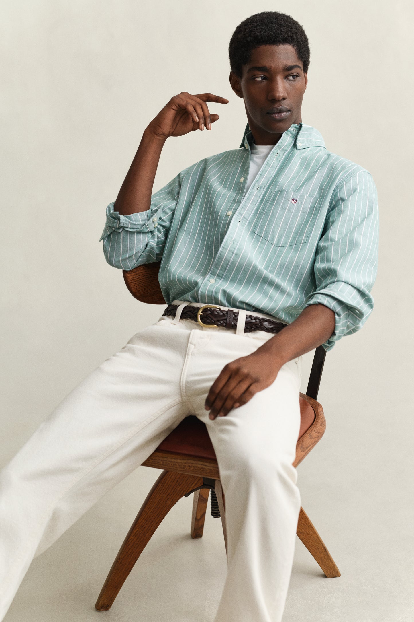 Regular Classic Oxford Stripe Shirt