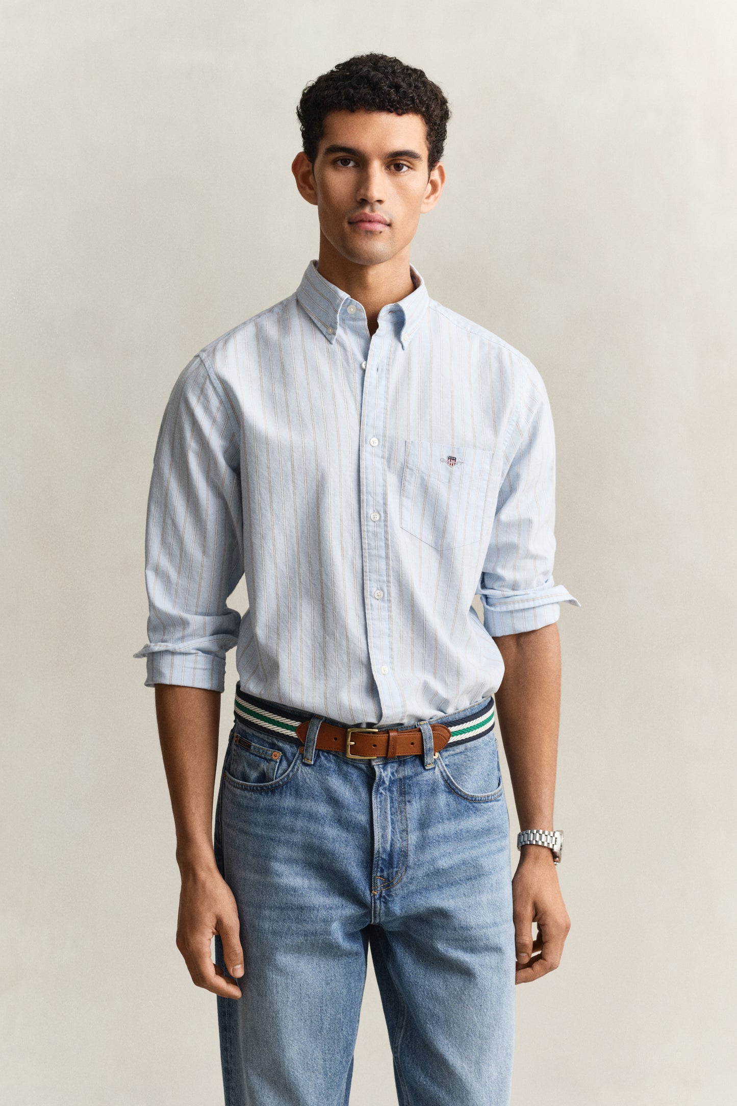 Regular Classic Oxford Stripe Shirt
