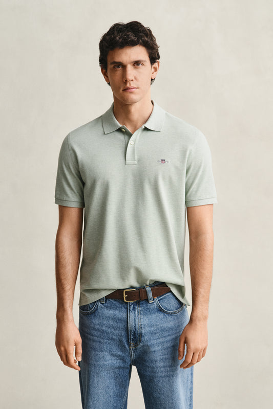 Regular Shield Short sleeve Pique Polo