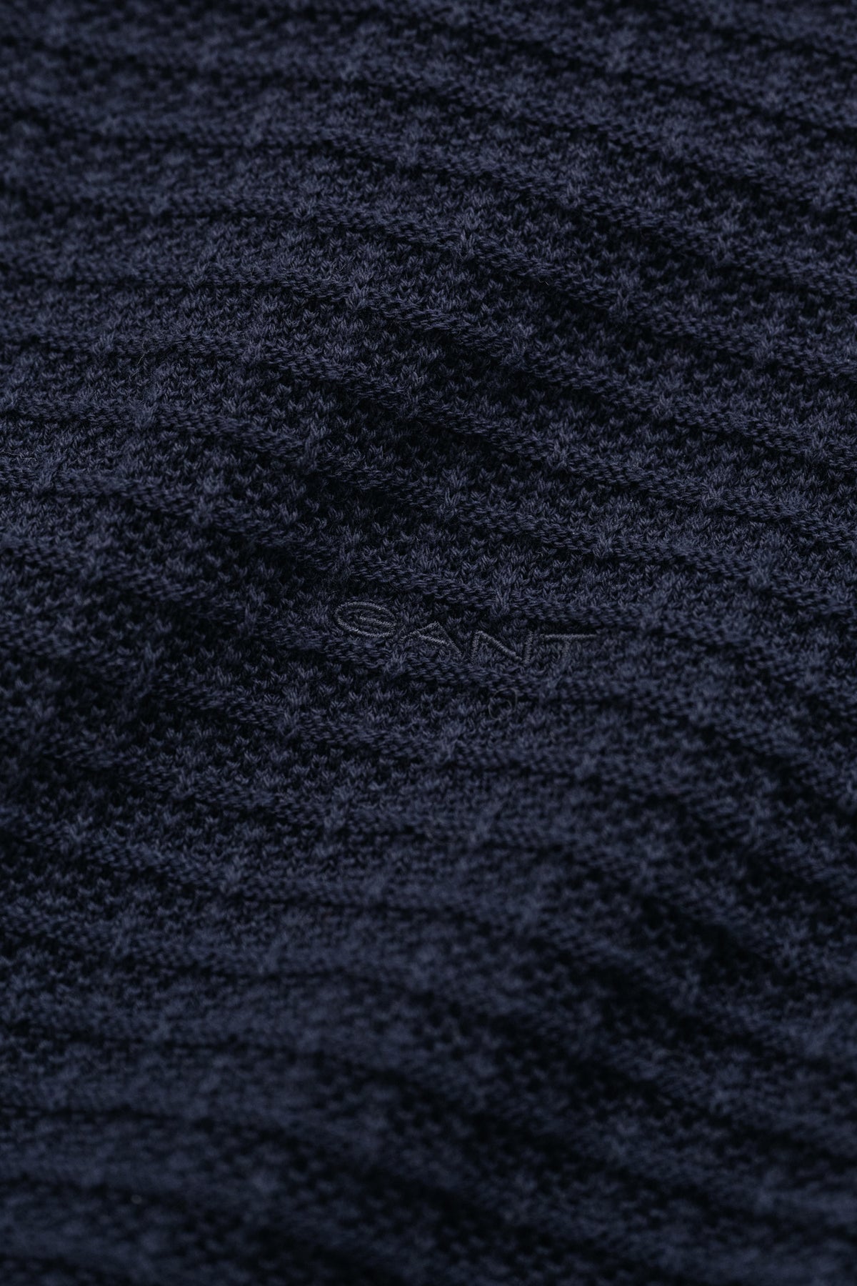 Cotton Texture Half Zip