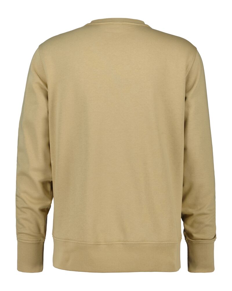 GRAPHIC C-NECK SWEAT Beige / S