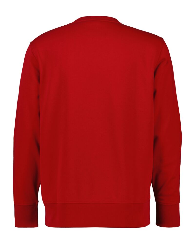 GRAPHIC C-NECK SWEAT Red / S