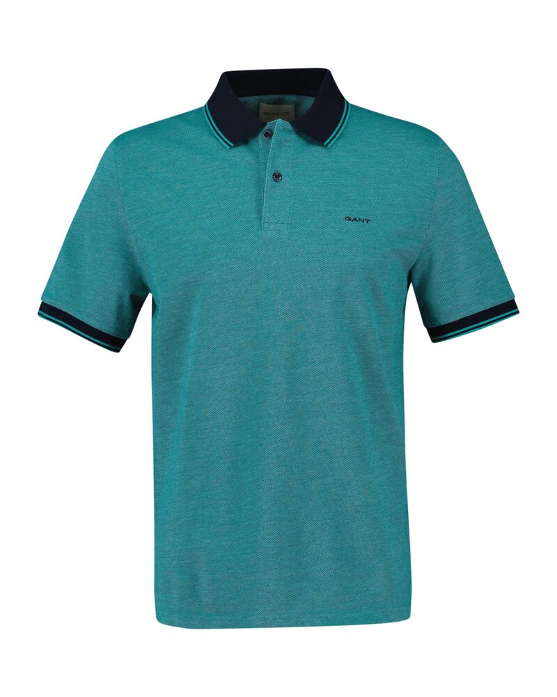 4-COL OXFORD SS PIQUE Blue / S