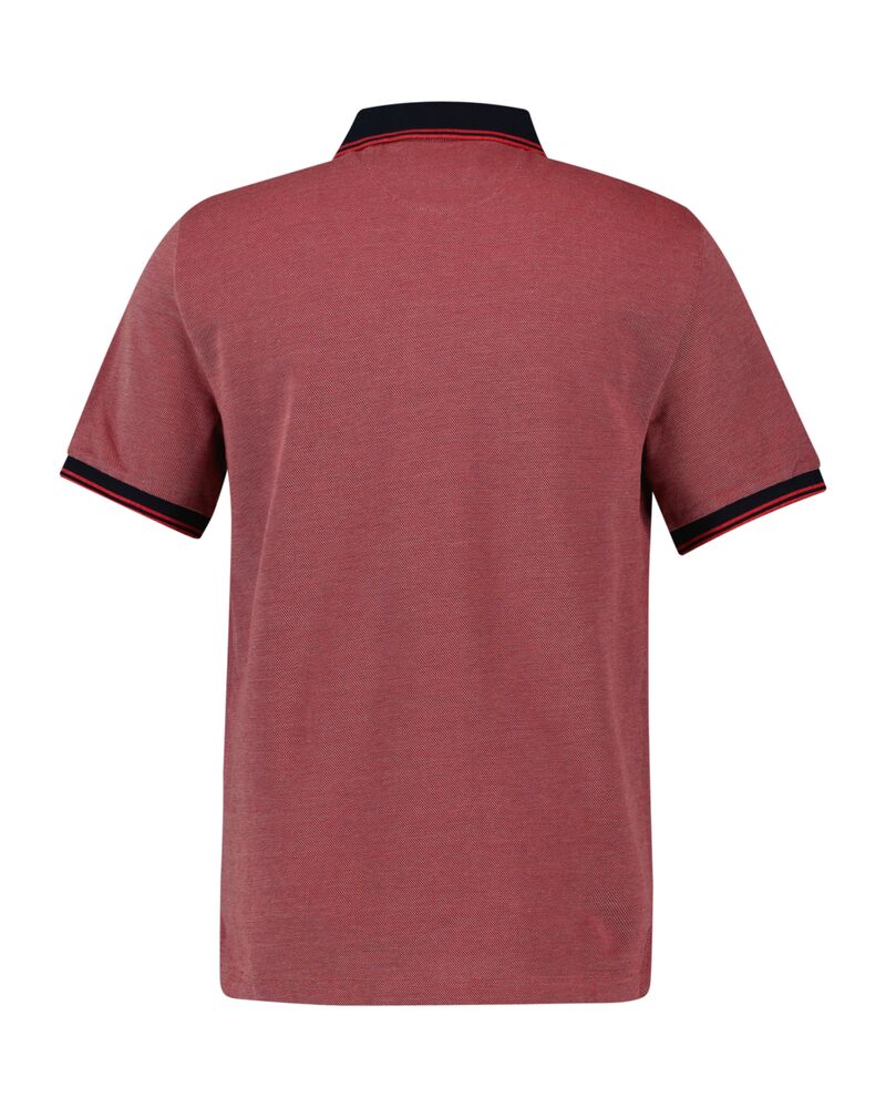 4-COL OXFORD SS PIQUE Red / S