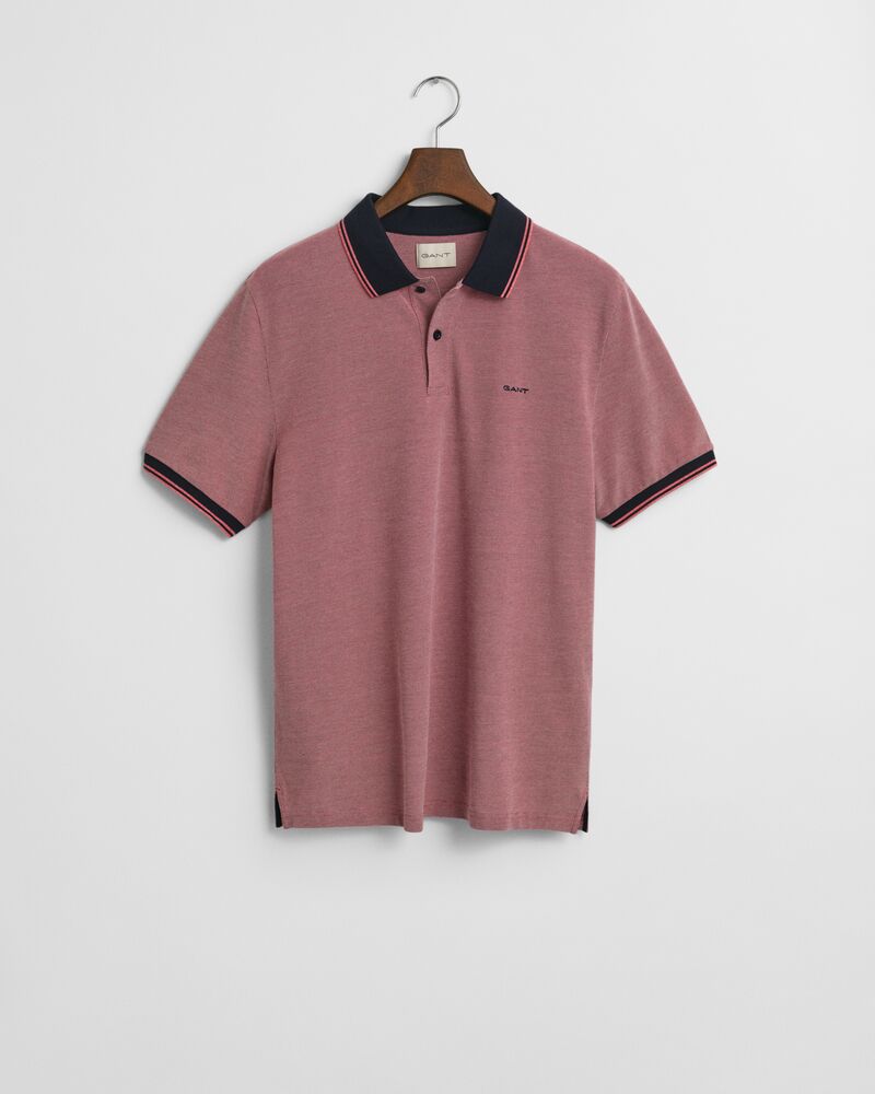 4-COL OXFORD SS PIQUE Red / S