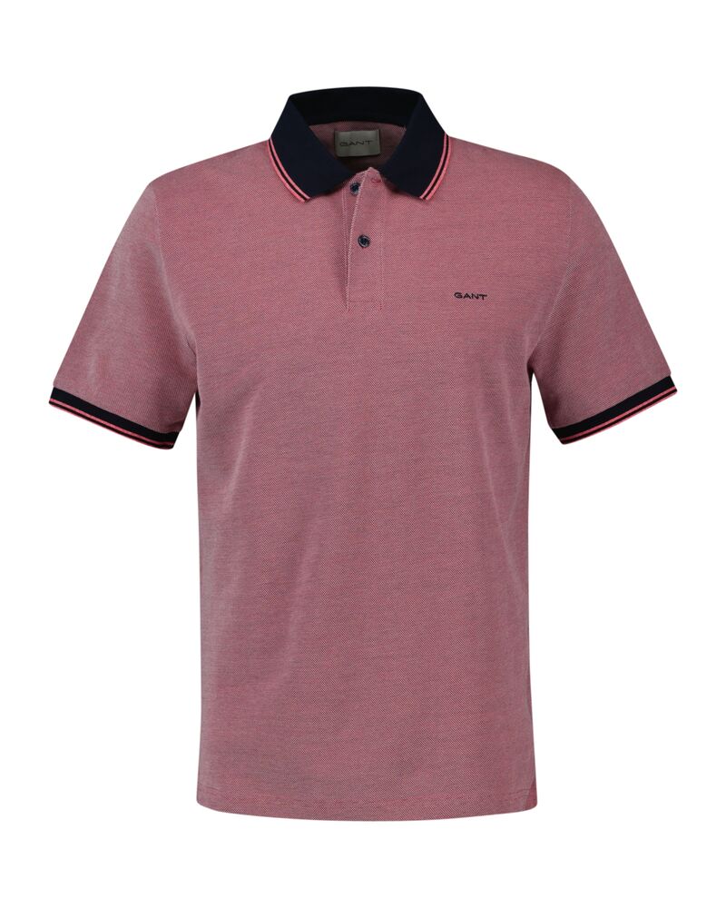 4-COL OXFORD SS PIQUE Red / S