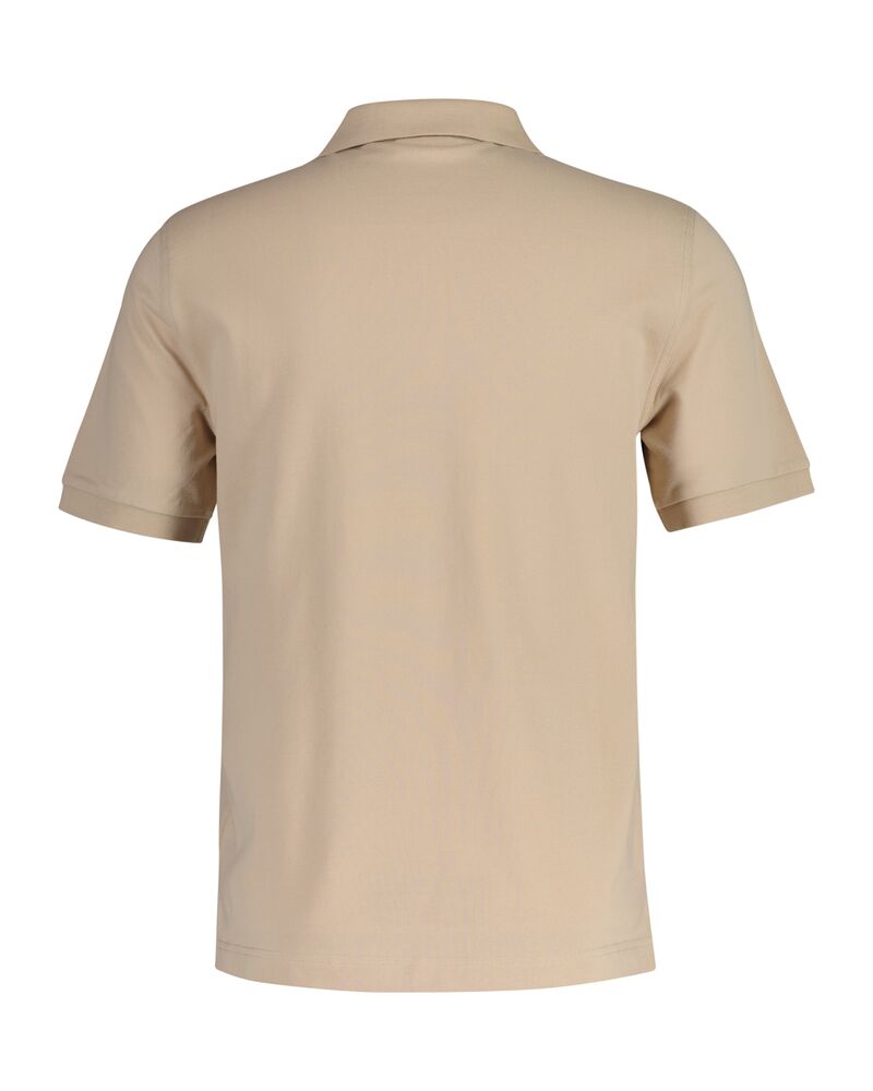 REG SHIELD SS PIQUE POLO Brown / S