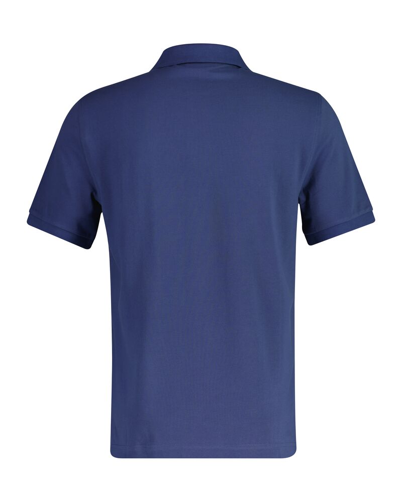 REG SHIELD SS PIQUE POLO Blue / S