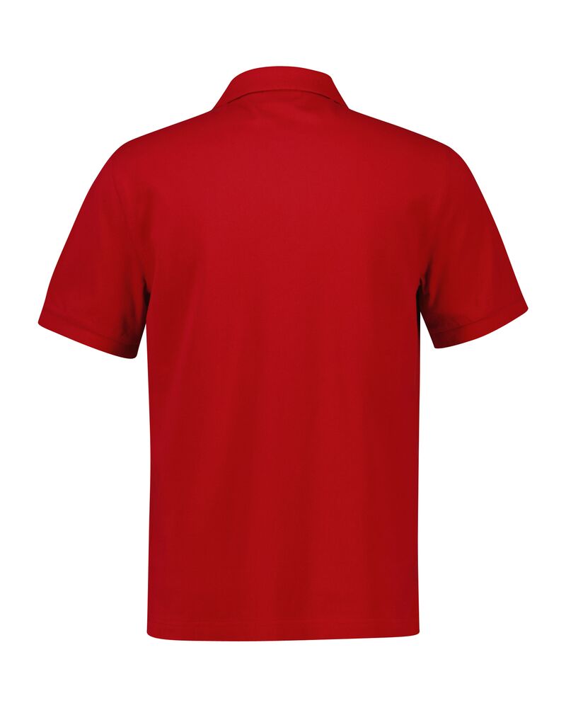 REG SHIELD SS PIQUE POLO Red / S