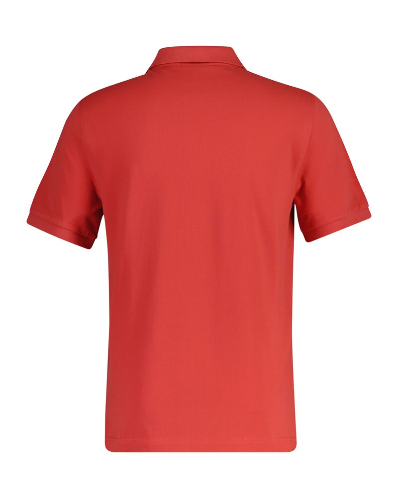 REG SHIELD SS PIQUE POLO Red / S