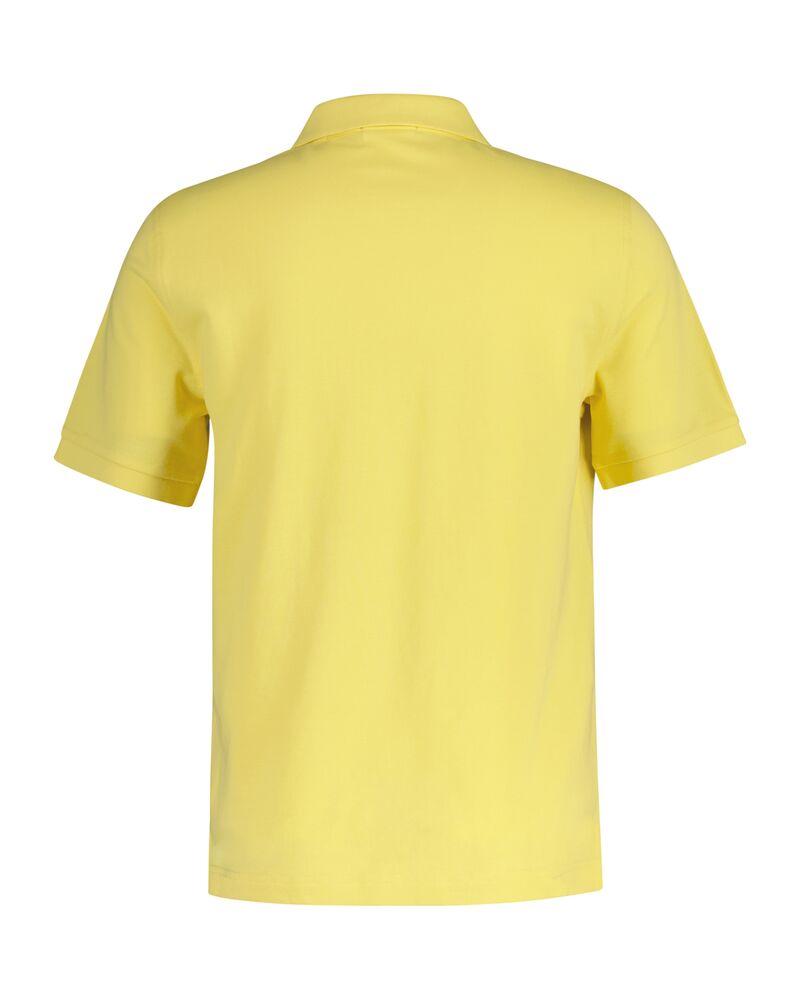 REG SHIELD SS PIQUE POLO Yellow / S