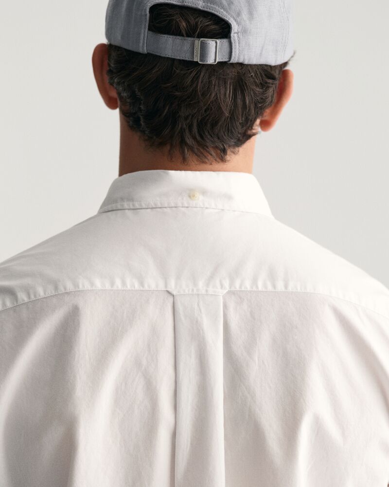 REG CLASSIC POPLIN SS SHIRT White / S