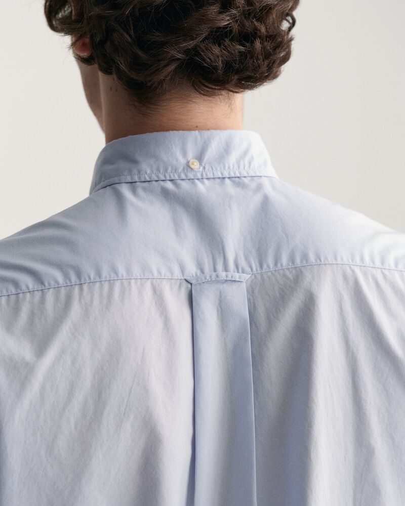 REG CLASSIC POPLIN SS SHIRT Blue / S