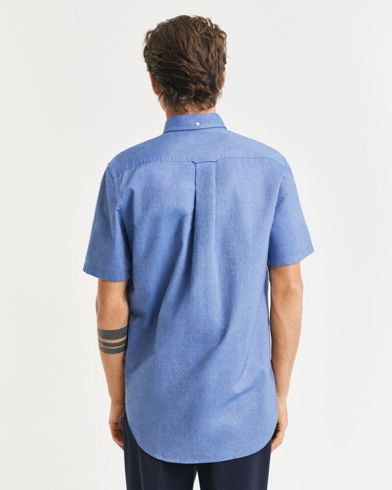 REG CLASSIC OXFORD SS SHIRT Blue / S