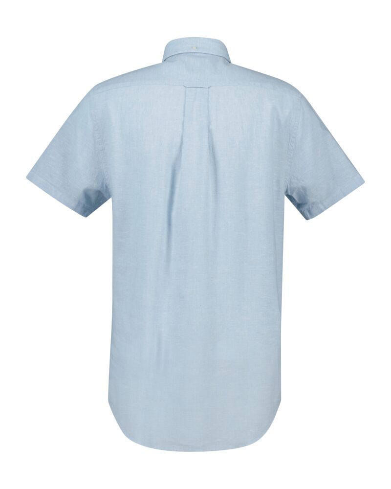 REG COTTON LINEN SHIRT Blue / S