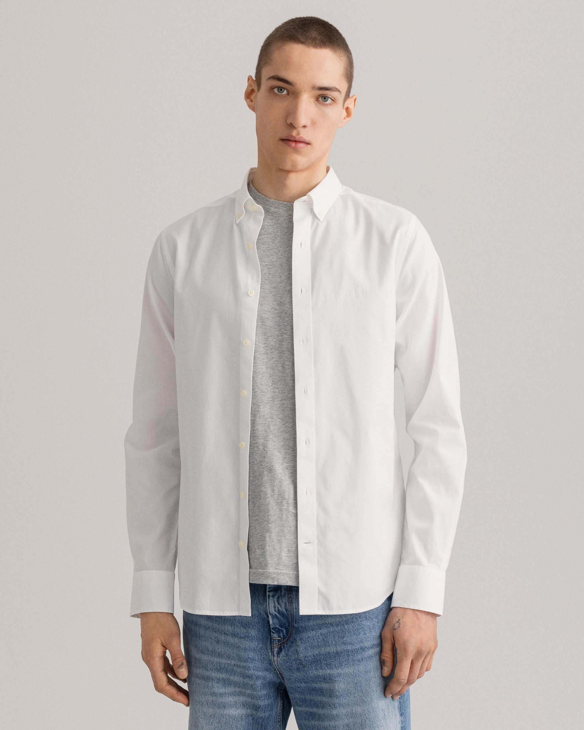 Gant slim 2024 oxford shirt