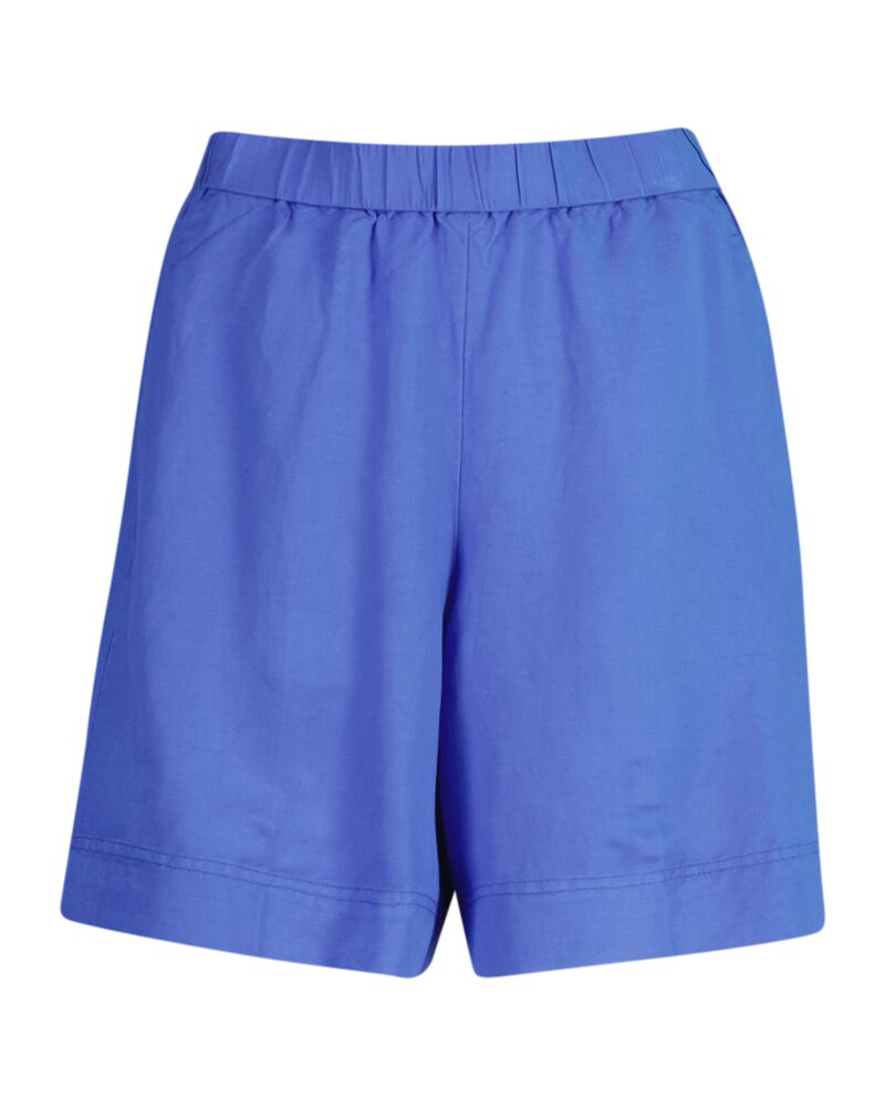 REL LINEN BLEND PULL ON SHORTS Blue / 32