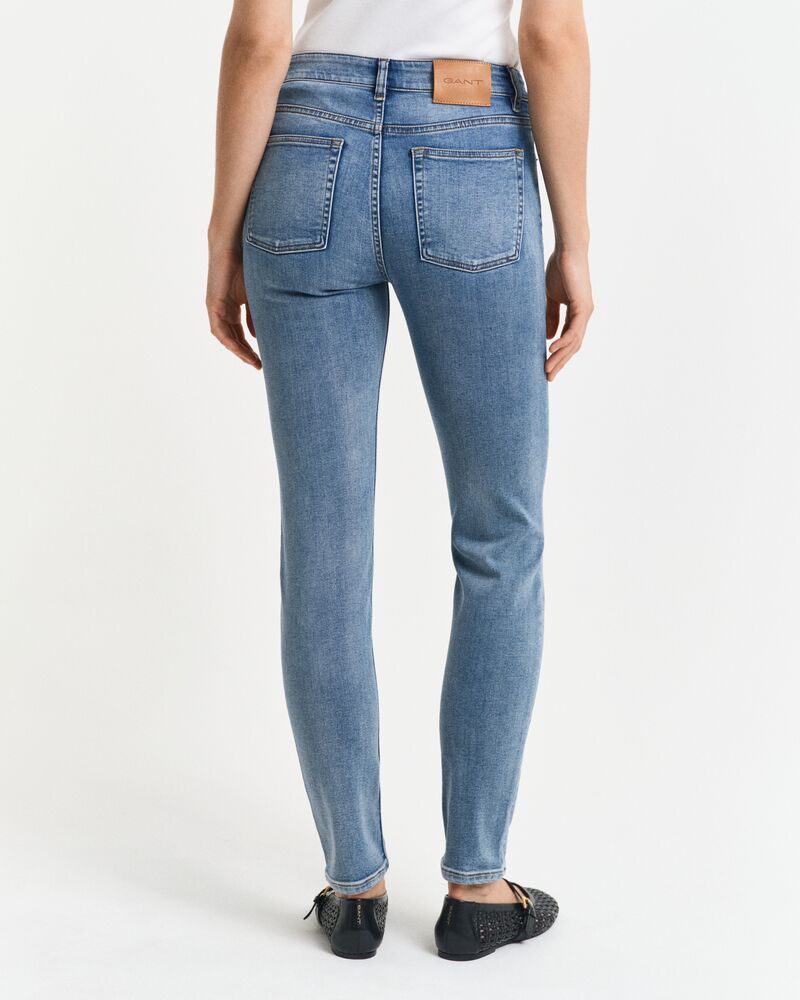 SLIM SUPER STRETCH JEANS Blue / 27X32