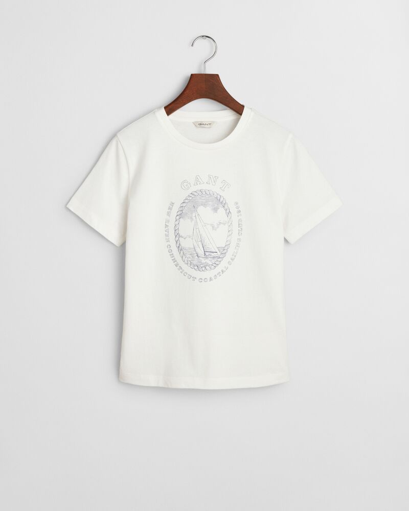 REG GRAPHIC SS T-SHIRT White / S