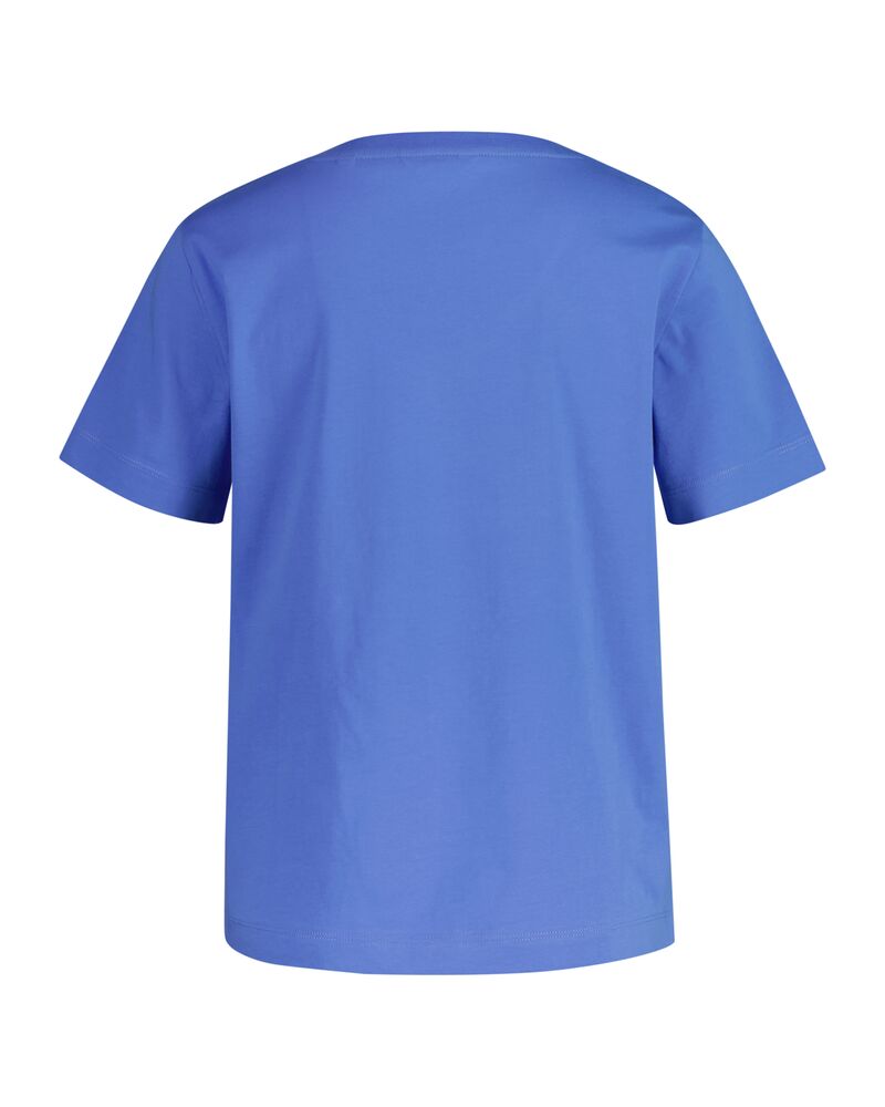 REG SHIELD SS V-NECK T-SHIRT Blue / S