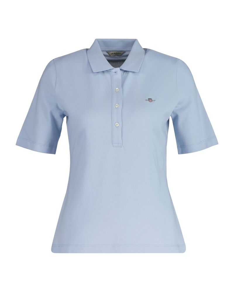 SLIM SHIELD SS PIQUE POLO Blue / S