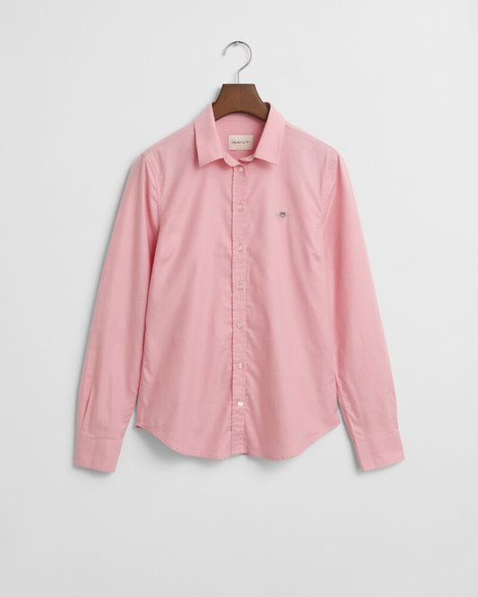 SLIM STRETCH OXFORD SHIRT Pink / 32