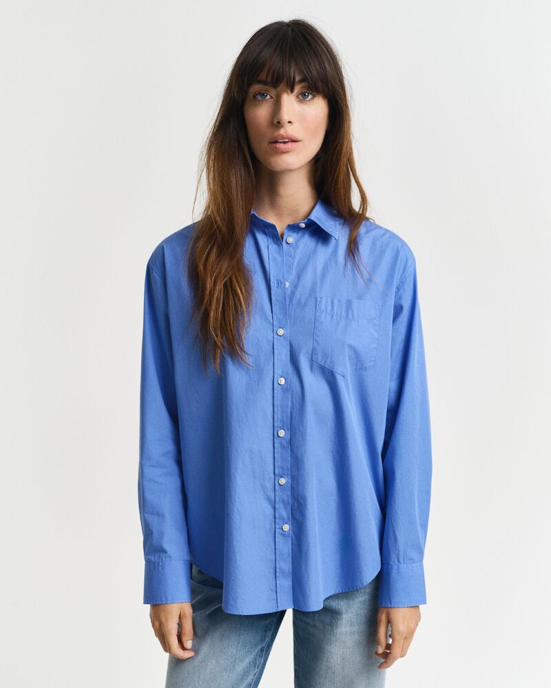 REL CLASSIC POPLIN SHIRT Blue / 32