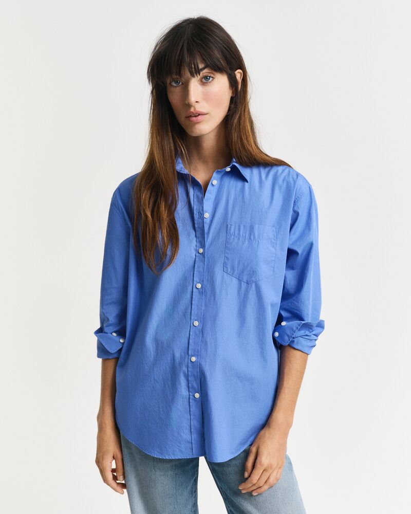 REL CLASSIC POPLIN SHIRT Blue / 32