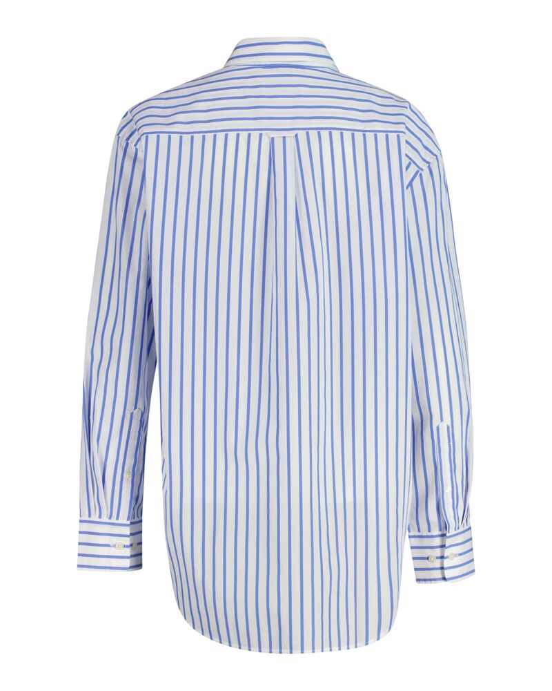 REL CLASSIC POPLIN STRIPED SHIRT Blue / 32