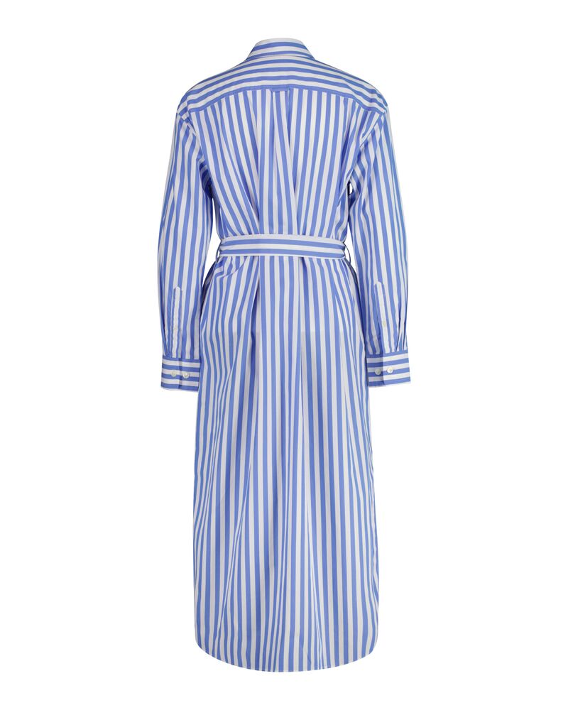 REL STRIPED POPLIN SHIRT DRESS White / 32