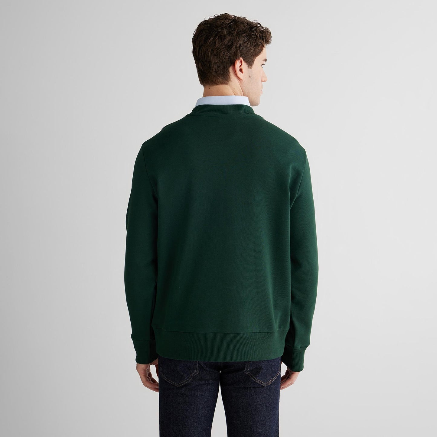 Regular Tonal Shield C-Neck Sweat