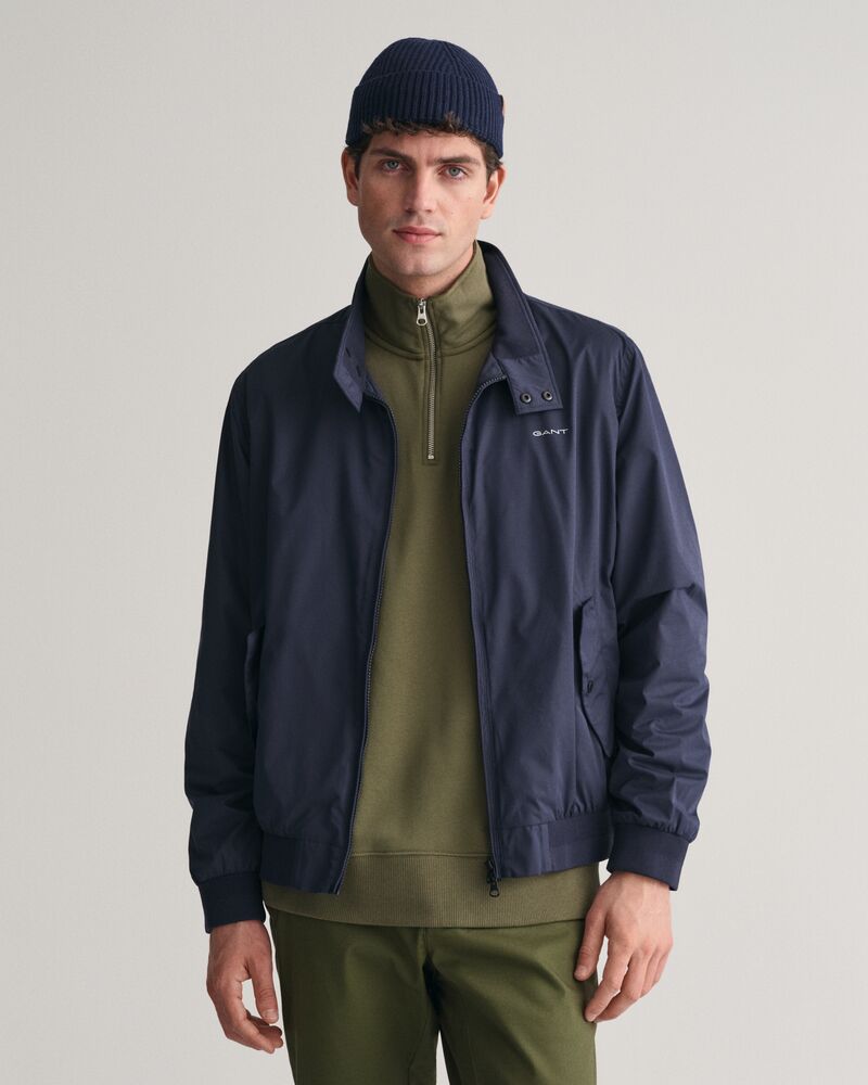 LIGHTWEIGHT HARRINGTON JACKET Blue / S