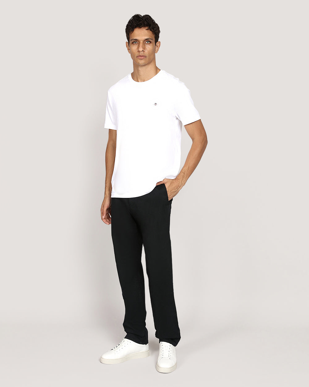 Gant Regular Twill Mid-Rise Chinos BLACK / 32X32