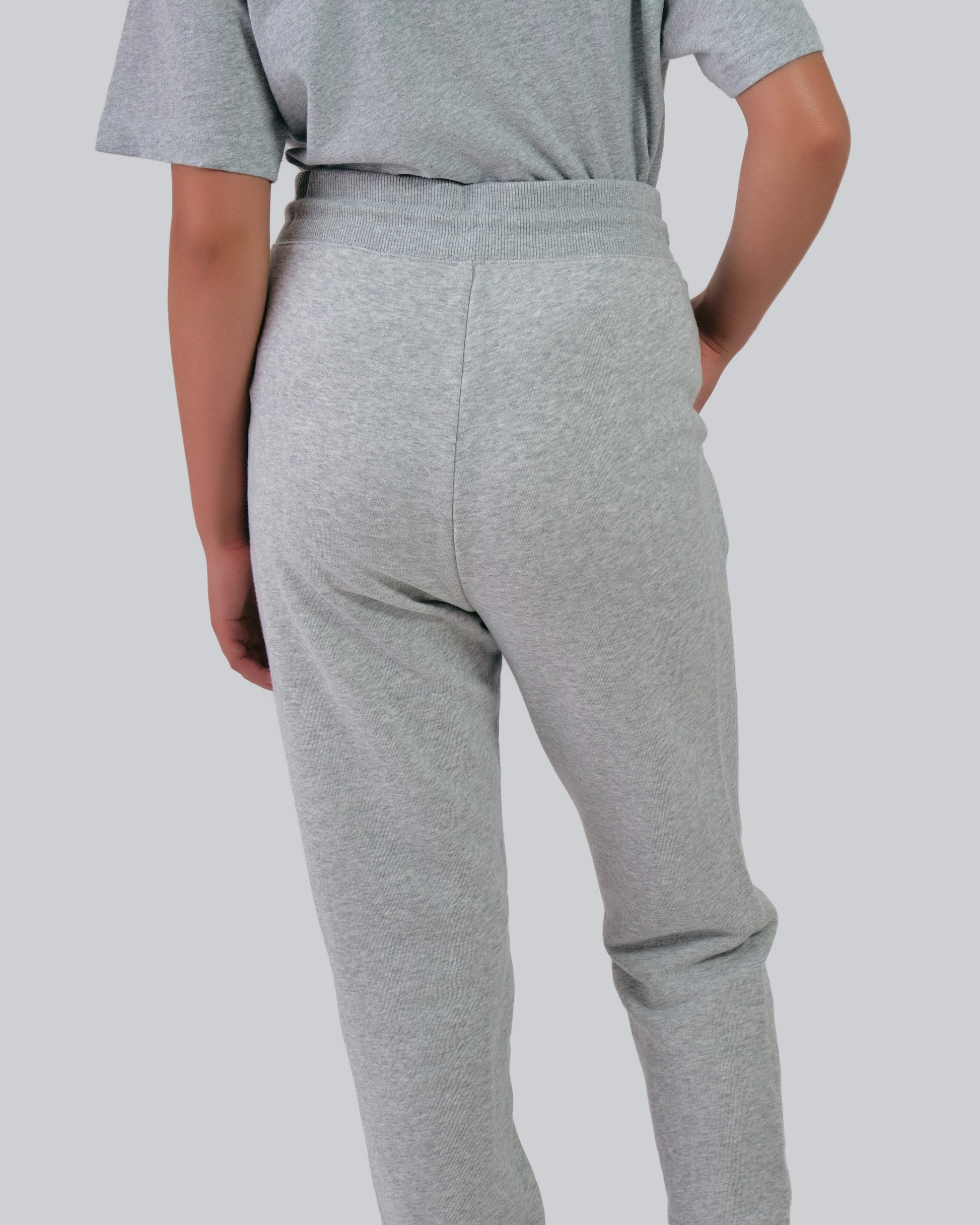 Sporty Shield Sweat Pants Light Grey Melange / 146/152