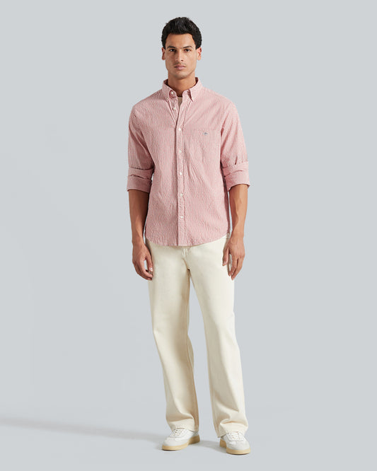 Gant Relaxed Colored Denim – Loose Fit Cotton Twill Jeans White / 36X32