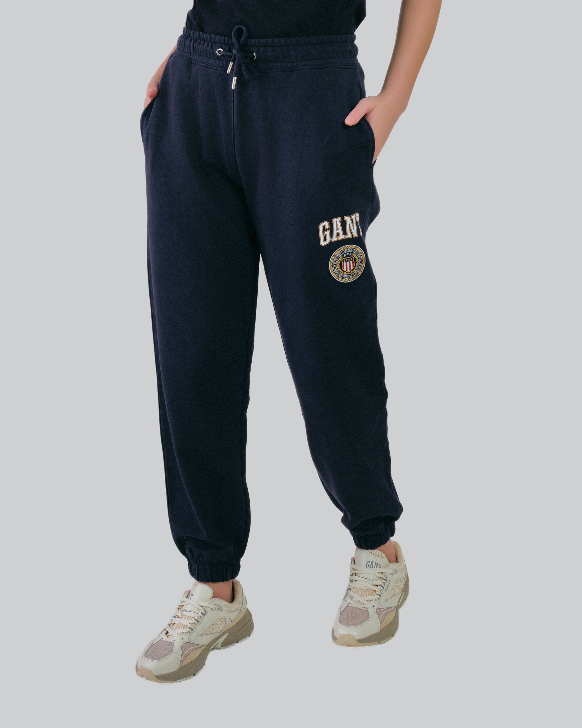 Crest Shield Sweat Pants Classic Blue / M