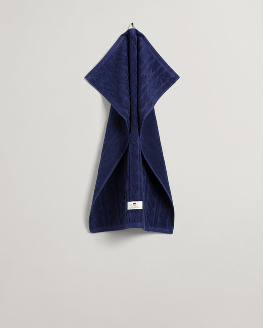 GANT Cable Organic Cotton Wash Towel