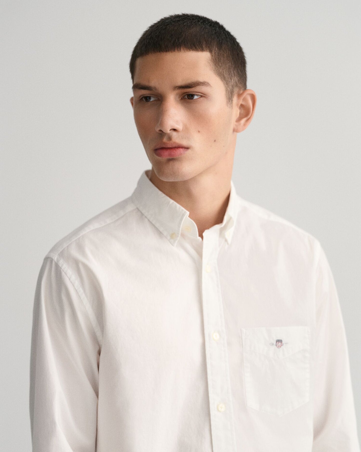 Regular Fit Poplin Shirt White / S